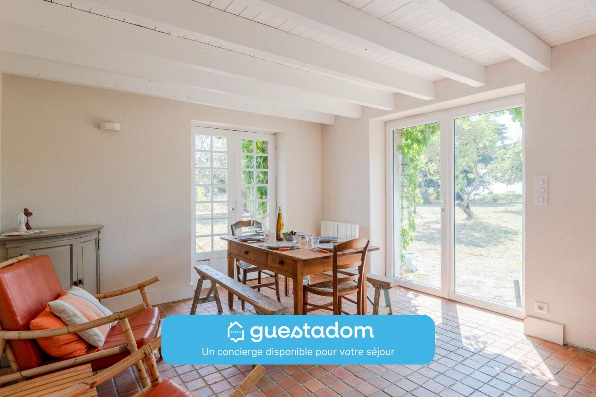 Maison familiale avec vue sur mer La Bernerie-en-Retz Extérieur photo